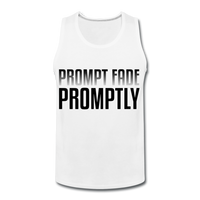 Prompt Fade Promptly Premium Tank - white