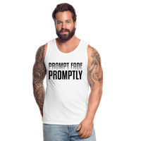 Prompt Fade Promptly Premium Tank - white