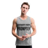 Prompt Fade Promptly Premium Tank - heather gray