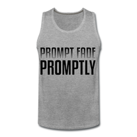 Prompt Fade Promptly Premium Tank - heather gray