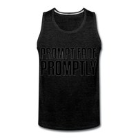 Prompt Fade Promptly Premium Tank - charcoal gray