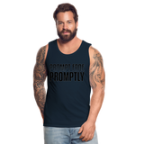 Prompt Fade Promptly Premium Tank - deep navy