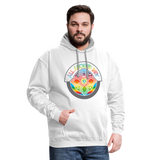 All Around Indy Contrast Hoodie - white/gray