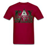 Legend Masters: Pay Attention Or Pay Interest - Unisex Classic T-Shirt - dark red