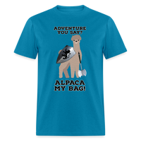 Alpaca My Bag Ax Version - Unisex Classic T-Shirt - turquoise