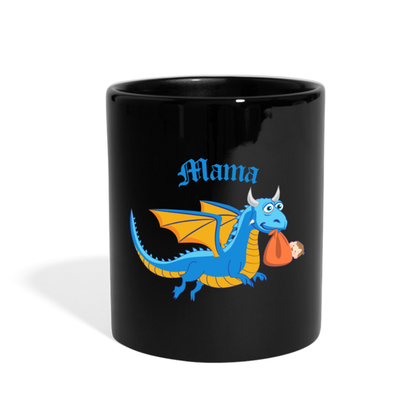 Blue Mama Dungeons, Diapers, & Dragon's Mug - black