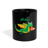 Green Mama Dungeons, Diapers, & Dragon's Mug - black