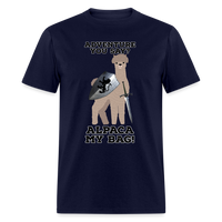 Alpaca My Bag Sword Version Unisex Classic T-Shirt - navy