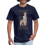 Alpaca My Bag Sword Version Unisex Classic T-Shirt - navy