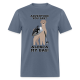 Alpaca My Bag Mace Version Unisex Classic T-Shirt - denim