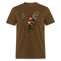 Caffiend™ Unisex Classic T-Shirt - brown