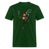 Caffiend™ Unisex Classic T-Shirt - forest green