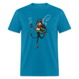 Caffiend™ Unisex Classic T-Shirt - turquoise