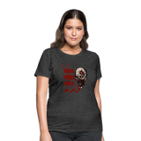 Toxic Vibes Only Zombie Women's T-Shirt - heather black