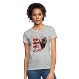Toxic Vibes Only Zombie Women's T-Shirt - heather gray