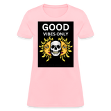 Toxic Vibes Only Death Women's T-Shirt - pink