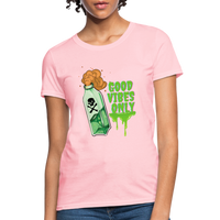 Toxic Vibes Only Poison Women's T-Shirt - pink