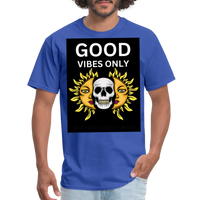 Toxic Vibes Only Death Unisex T-Shirt - royal blue