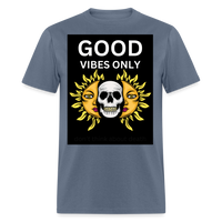 Toxic Vibes Only Death Unisex T-Shirt - denim