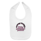 Mommy & Daddy's Little Permanent Product - Pink - Baby Bib - white