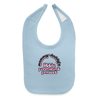 Mommy & Daddy's Little Permanent Product - Pink - Baby Bib - light blue