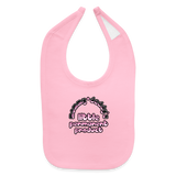 Mommy & Daddy's Little Permanent Product - Pink - Baby Bib - light pink