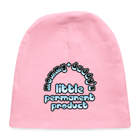 Mommy & Daddy's Little Permanent Product - Blue - Baby Cap - light pink