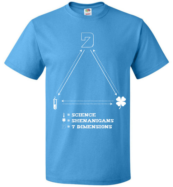 Seven Dimensions - Science = Shenanigans = 7 Dimensions - FOL Classic Unisex T-Shirt