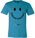 Step In Autism - Smiley Behavior Technician - Canvas Unisex T-Shirt