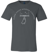 Clear Vision Window Cleaning - Essentials - Canvas Unisex T-Shirt