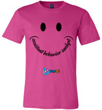 Step In Autism - Smiley Assistant Behavior Analyst - Canvas Unisex T-Shirt