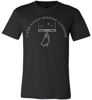 Clear Vision Window Cleaning - Essentials - Canvas Unisex T-Shirt