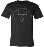Clear Vision Window Cleaning - Essentials - Canvas Unisex T-Shirt