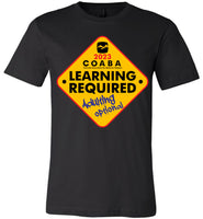 COABA - Learning Required, Adulting Optional - Canvas Unisex T-Shirt