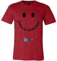 Step In Autism - Smiley Behavior Technician - Canvas Unisex T-Shirt