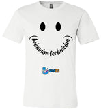 Step In Autism - Smiley Behavior Technician - Canvas Unisex T-Shirt