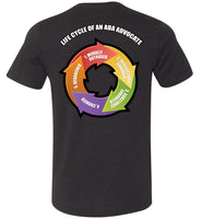 Seven Dimensions - Life Cycle of an ABA Advocate - Canvas Unisex T-Shirt