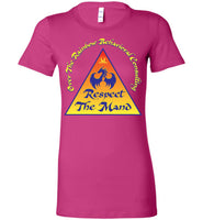 Over The Rainbow Behavioral Consulting - Respect The Mand - Bella Ladies Favorite Tee