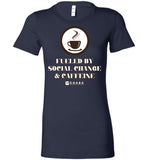 COABA - Fueled By Social Change & Caffeine - Bella Ladies Favorite Tee