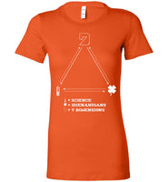 Seven Dimensions - Science = Shenanigans = 7 Dimensions - Bella Ladies Favorite Tee