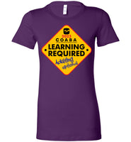 COABA - Learning Required, Adulting Optional - Bella Ladies Favorite Tee