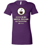 COABA - Fueled By Social Change & Caffeine - Bella Ladies Favorite Tee