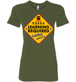 COABA - Learning Required, Adulting Optional - Bella Ladies Favorite Tee