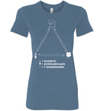 Seven Dimensions - Science = Shenanigans = 7 Dimensions - Bella Ladies Favorite Tee