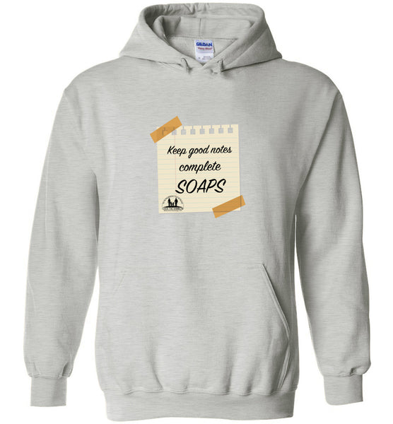 Over The Rainbow Behavioral Consulting - Keep Good Notes Complete SOAPS - Gildan Heavy Blend Hoodie