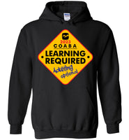 COABA - Learning Required, Adulting Optional - Gildan Heavy Blend Hoodie