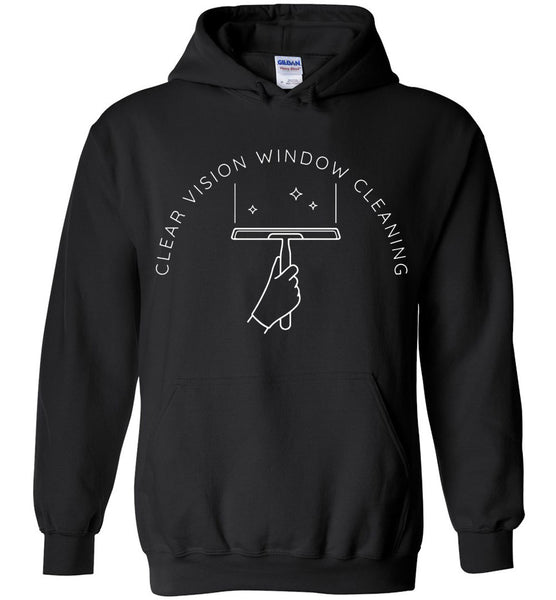 Clear Vision Window Cleaning - Essentials - Gildan Heavy Blend Hoodie