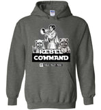 Public Policy Posse - Rebel Command 02 - Gildan Heavy Blend Hoodie