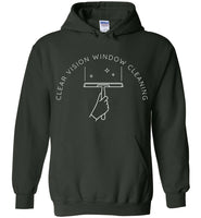 Clear Vision Window Cleaning - Essentials - Gildan Heavy Blend Hoodie