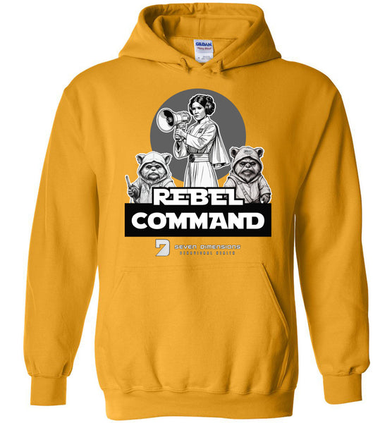 Seven Dimensions - Rebel Command 01 - Gildan Heavy Blend Hoodie